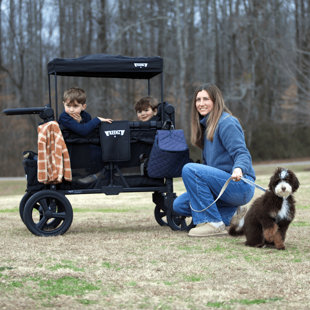 Keenz MOOV 4-Passenger Stroller Wagon – Full-Featured Comfort for Big Adventures