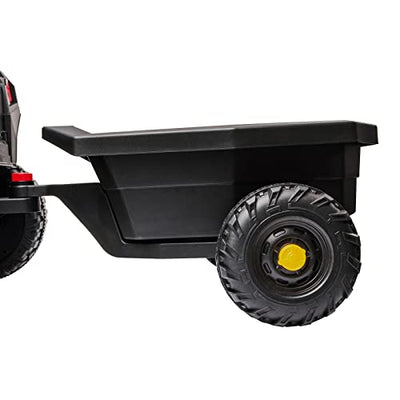 Garvee Trailer for 12V Kids Ride On Car Truck w/ Parent Remote Control (Trailer Only)