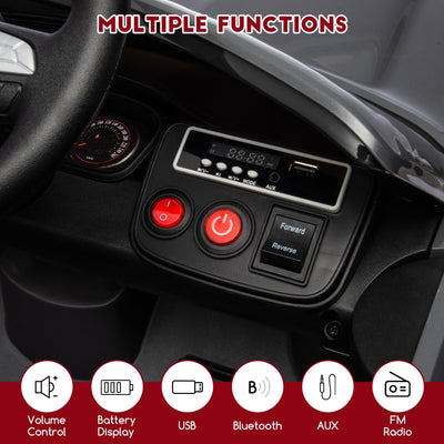 Garvee Ride - P Series: 12V Kids' Electric Ride On Car, Licensed Dodge Challenger Electric Car, Battery Powered Car with Parental Remote & Kids Manual Control, Battery Display, Volume Control for Kids